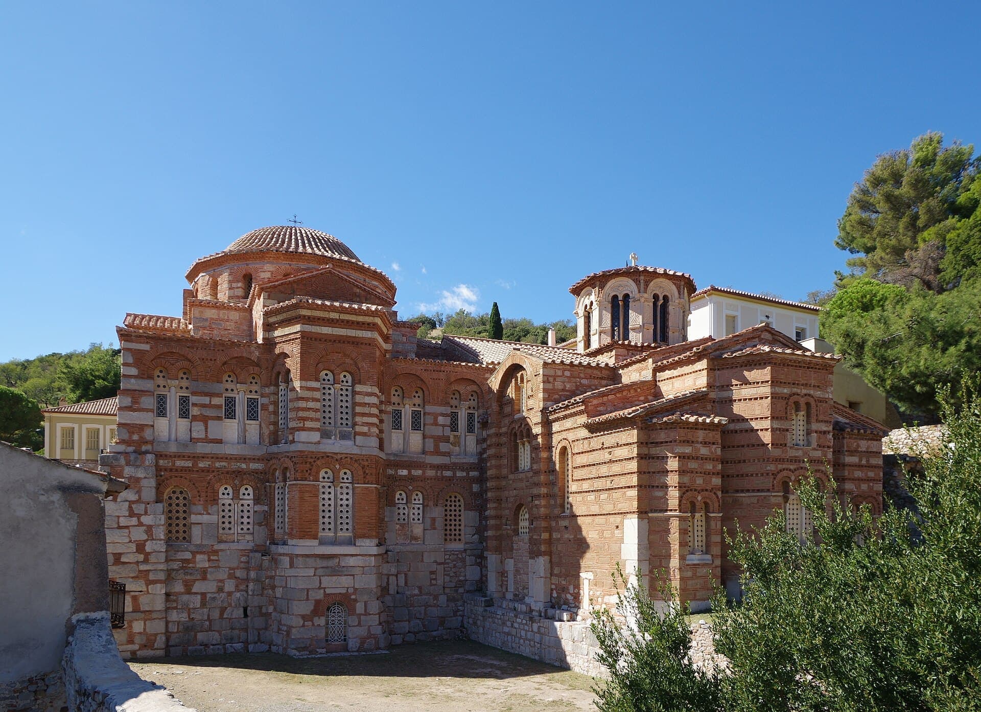 The monastery of Hosios Loukas in Boeotia